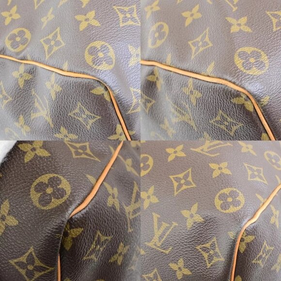 LOUIS VUITTON Keepall 50 Travel Hand Bag Monogram Leather Brown - Picture 16 of 16
